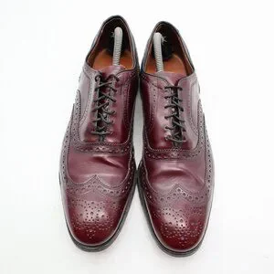 Allen Edmonds Men\'s Mcallister Wingtip Oxford 10 B Burgundy s-l400.jpg main image 3